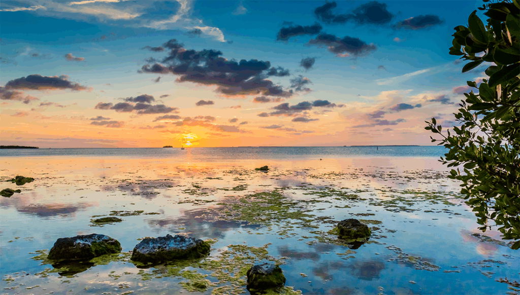 Key Largo Florida sunset
